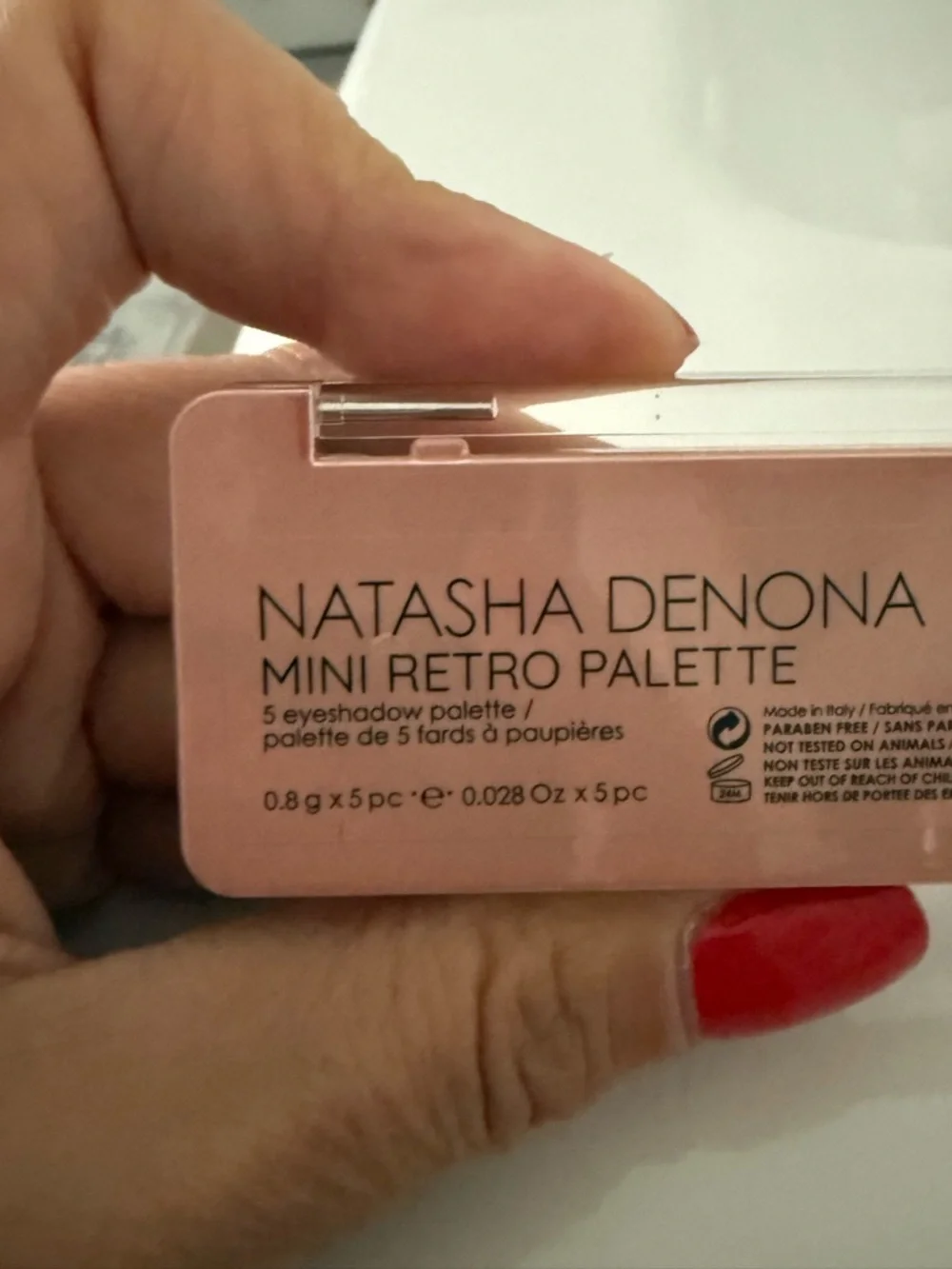 Natasha Denona Mini Eyeshadow Palette - Pink, Taupe & Shimmer Gray